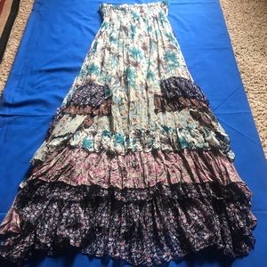 A  Layered Maxi Dress